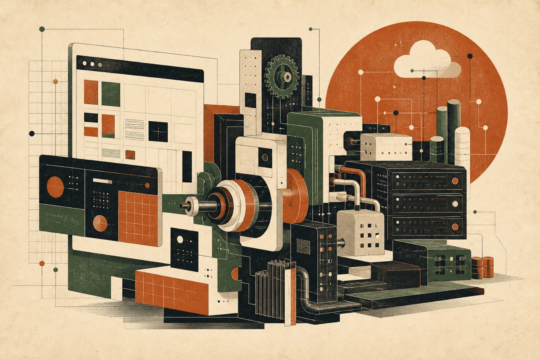 Cover illustration for Design Is a Systems Concern