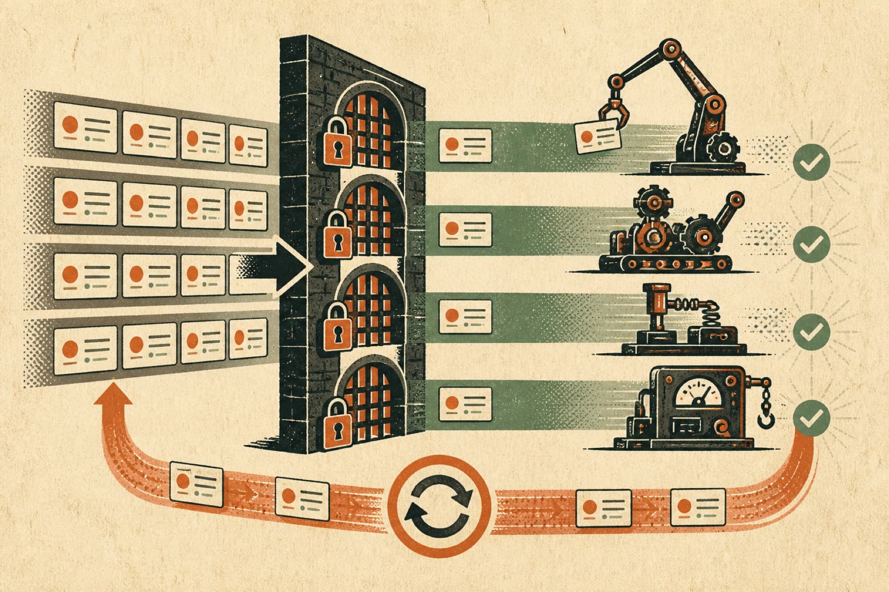 Cover illustration for Postgres as a Queue